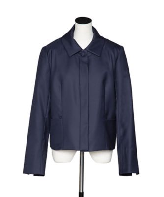 ＜THE LINER (Women)＞Ｗｏｏｌ　Ａｔｔａｃｈｅｄ　Ｃｏｌｌａｒ　Ｊａｃｋｅｔ